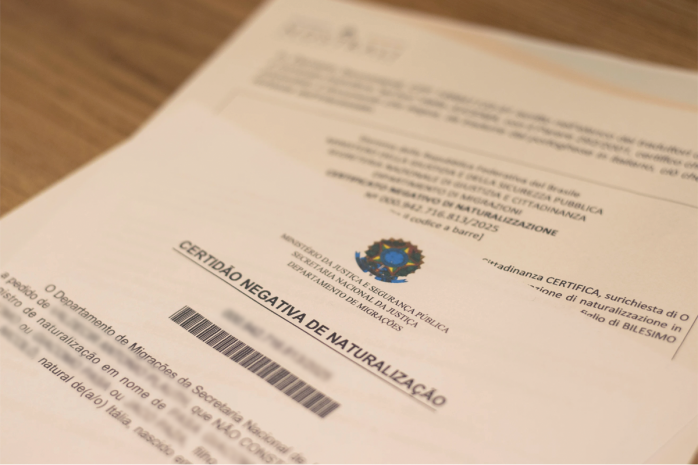 O que  a certido negativa de naturalizao? 