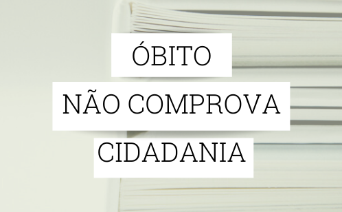 Cidadania Italiana: Certidão de óbito, devo apresentar?