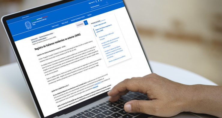 AIRE Italiano: Atualiza��o e Cadastro